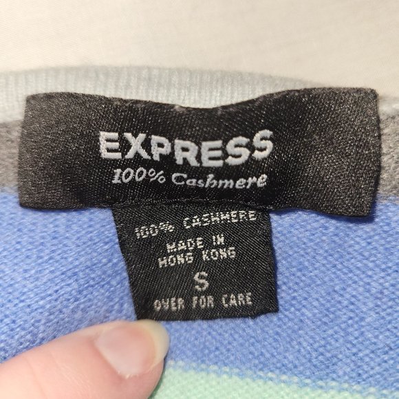 MultiColored Express Cashmere Sweater - Picture 3 of 3